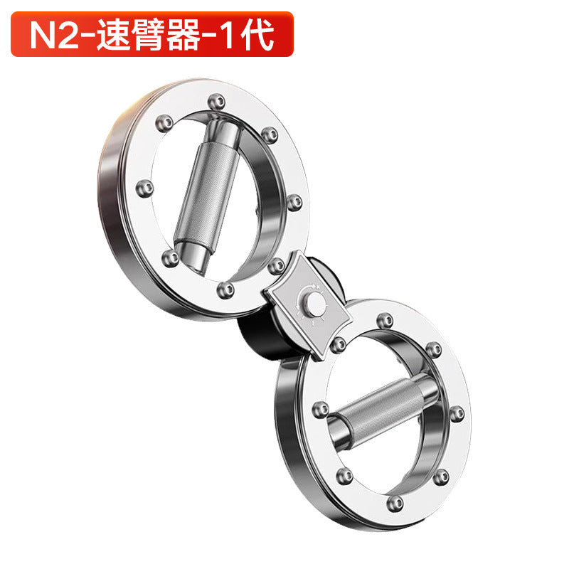 8-Shaped Arm Strength Training Device for Home Fitness - Imagem 4